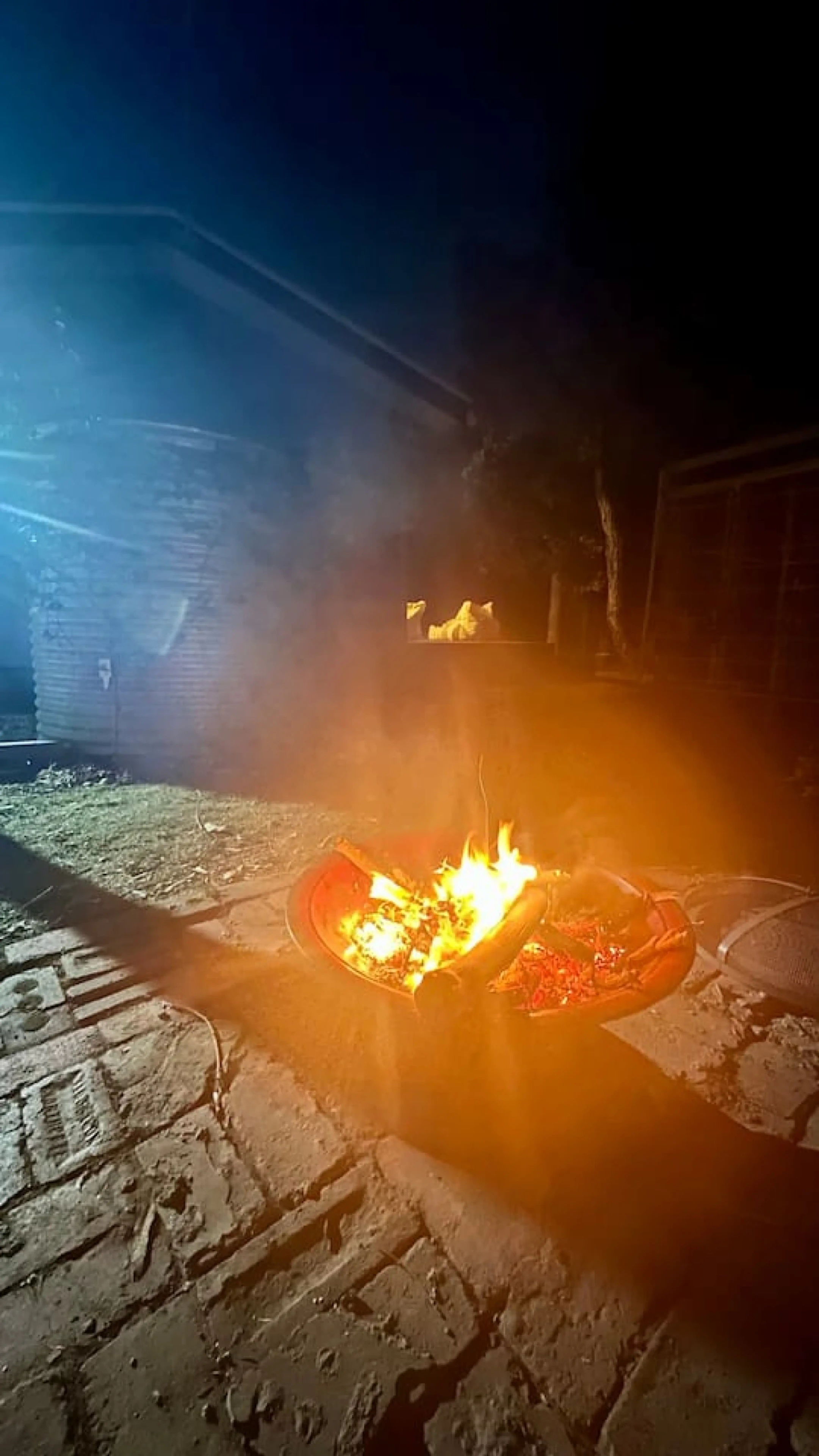 The Deck @ VB - fire pit